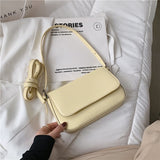 Kylethomasw  Solid Color PU Leather Small Underarm Crossbody Bags 2021 Women Brand Luxury Fashion Shoulder Handbags And Purses