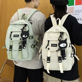 Kylethomasw Tooling Men Women Backpack  Female Large Capacity School Backpacks for Teens Harajuku Student School Bags Fashion Korean New