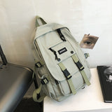 Kylethomasw Tooling Men Women Backpack  Female Large Capacity School Backpacks for Teens Harajuku Student School Bags Fashion Korean New