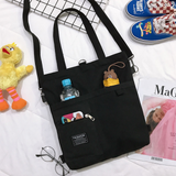 Women shopping bag canvas bag shoulder shopper bags given handbag kawaii bags for teacher gift ladies girls hand bags beach bags