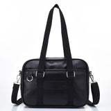 Japanese Designer Vintage Shoulder Bag Brand Large Uniform Messenger Bag  JK School Bags Leather Handbags Girl Casual Totes