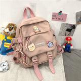 Kylethomasw  Small Women's Backpack Girls School Bag Waterproof Nylon Fashion Japanese Casual Young Girl's Bag Female Mini Backpack for Women