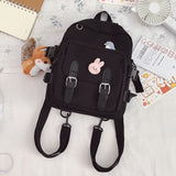 Kylethomasw  Small Women's Backpack Girls School Bag Waterproof Nylon Fashion Japanese Casual Young Girl's Bag Female Mini Backpack for Women