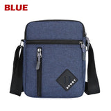 3 Layers Messenger Bag Men Travel Crossbody Shoulder Bags Man Purse Small Sling Pack For Work Business Zipper Pocket Handbag Bag