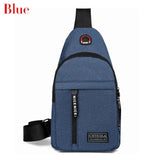 3 Layers Messenger Bag Men Travel Crossbody Shoulder Bags Man Purse Small Sling Pack For Work Business Zipper Pocket Handbag Bag