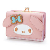 Kylethomasw Cute Cartoon Short Small Dog Girls Wallet Cat Mini Folding Bag Ladies Multilayer Coin Purse Card Package Women's Wallet