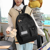 Women Backpack for Teenage Girls 2021 Summer New Fashion Female Casual School Students Shoulder Bags Sweet Travel Backpacks