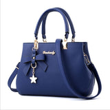 PU Leather Handbag For Women Girl Fashion Tassel Messenger Bags With Ball Bolsa Female Shoulder Bags Ladies Party Crossby Bag
