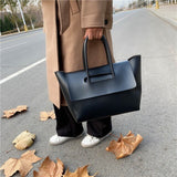 Bag Fall Bags versatile fashion female bag commuter simple bag stylish one-shoulder bag large volume bag